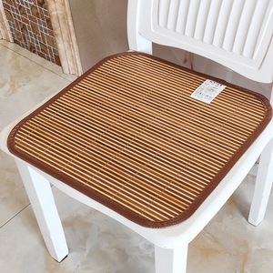 夏天坐垫竹丝坐垫夏季竹子正方形通用型凉席坐垫沙发垫子夏季椅垫