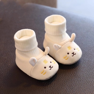 婴儿鞋袜虎头春夏软底男女宝宝7个月8新生儿鞋子0-1岁布鞋3防掉冬