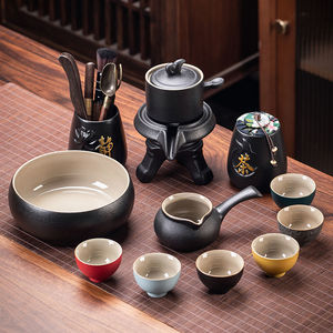 网红茶具2022款自动茶具套装家用石墨泡茶壶喝茶杯办公室会客送礼