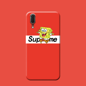 欧美卡通创意supreme海绵宝宝二哈狗潮男款荣耀华为nova3华为nova3i
