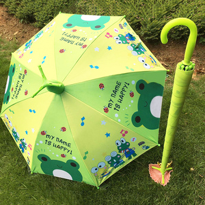 男孩雨伞加大长柄女童幼儿园宝宝可爱卡通儿童雨伞小学生上学专用