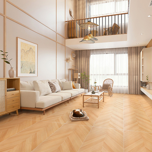 鱼骨木纹瓷砖人字拼仿实木地板砖600x1200日系客厅卧室防滑地板砖