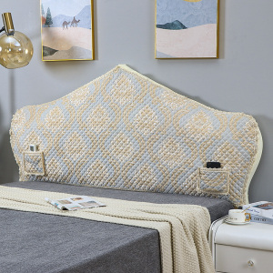 床头套罩弧形不规则定做