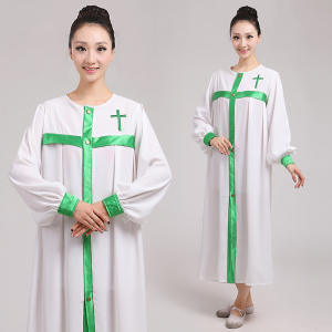 基督教唱诗班服装唱诗袍圣衣圣诗服教会服装基督教舞蹈服装演出服
