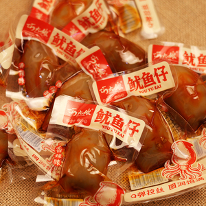 巧大娘鱿鱼仔湖南风味海鲜休闲食品即食带籽鱿鱼干墨鱼仔年货零食