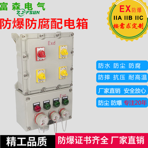 防爆插座箱配电箱铸铝检修电源箱动力照明控制箱成套开关柜不锈钢