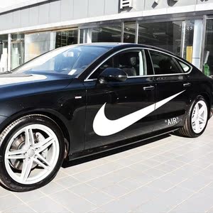 汽车耐克大勾车贴拉花潮牌nike标志logo个性创意改装车身装饰贴纸