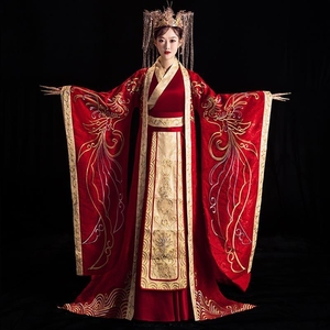 古代婚服凤冠霞帔出租