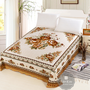 上海国民床单老式被单斜纹单件纯棉亲肤双人加厚怀旧1.8米1.5床