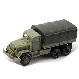 美军m35载重卡车 1比72模型1/72军事战车玩具1:72拼装4d重卡二战