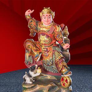 三漫陀田都元帅神像戏神相公爷像雷海青田公元帅佛像家用供奉摆件