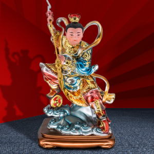 哪吒三太子神像