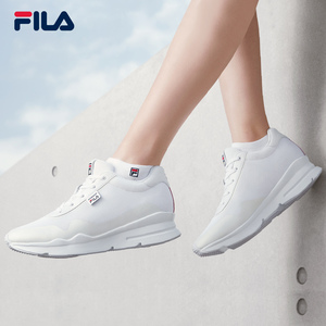 fila斐乐女鞋官方女子增高鞋2021春季新款厚底内增高运动休闲鞋女