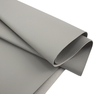 半米价 浅灰色1mm加厚超纤皮革面料汽车坐垫沙发硬包软包皮革仿真