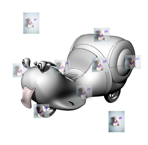 蜗牛 仿生儿童车玩具 犀牛建模代做rhino/c4d/3dmax/maya模型obj