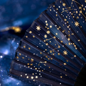 故宫扇子星空