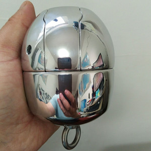 百夫长男用重型不锈钢阴囊器睾丸负重环吊坠刺激性铁裆功用品