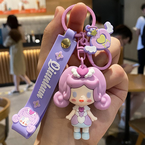 正版小花仙之奇迹少女系列盲盒钥匙扣女车钥匙挂件学生背包挂饰男