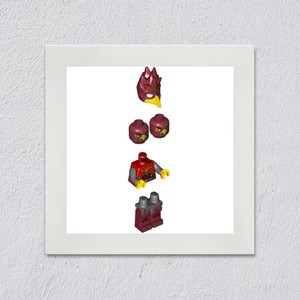 lego乐高积木人仔loc076气功传奇系列70146凤凰部落 飓风凤