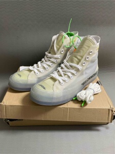 匡威ow联名透明