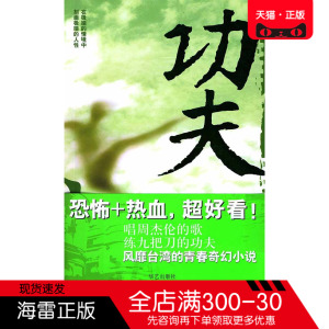 正版图书 功夫 九把刀 华艺出版社 现代 当代文学书籍