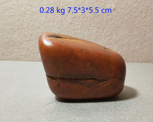 红棺  天然大湾石 原石把件 小品石 手玩石 柳州奇石D19303059
