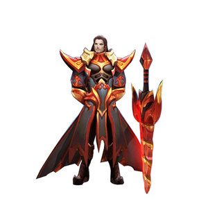 2017款战士之吸血曹操王者荣耀5v5游戏角色写实人物模型玩家礼物