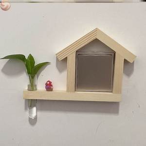 插座遮丑神器遮挡装饰开关明盒墙壁盒电视墙美化明装挡板盒子