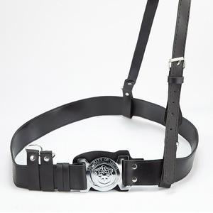 新式保安斜跨外腰带执勤巡逻武装腰带男女通用