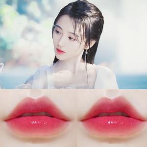 如意芳霏傅容珊瑚红口红鞠婧祎同款口红滋润咬唇妆嘟嘟唇网红款
