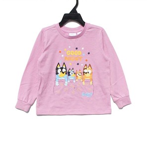 84-175高卡通运动图女童长袖t恤儿童秋衣上衣单件粉色t恤女长袖