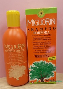 意大利migliorin平衡头皮油脂去屑洗发水200ml dandruff shampoo