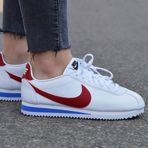 nike耐克女鞋官方旗舰店正品cortez复古白红白黑阿甘鞋板鞋807471