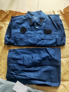 地勤服 机务夏14工作服 春秋14机务蓝色防油防静电作训服工装套装