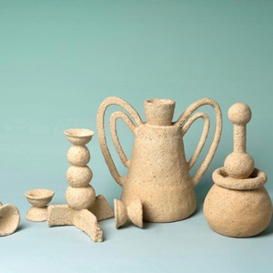 《women 》阁楼合作艺术家karman许迦羿陶泥作品 花瓶摆件装饰艺