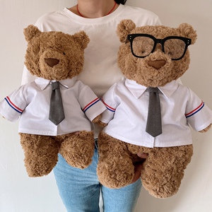 熊熊公仔可爱巴塞罗熊47cm泰迪熊玩偶女生毛绒玩具50人付款289