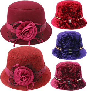 高档女款寿帽 礼帽现代装冲喜寿衣帽子 旗袍配件 白事殡葬用品