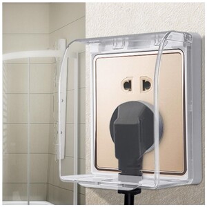 开关保护盖防水浴室挡板卧室按钮防水罩家用灯卫生间插座美观实用