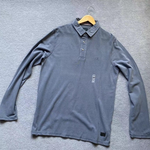 丹麦lindbergh林德伯格男全棉长袖水洗polo衫休闲