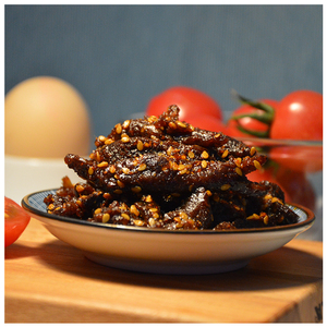 【小二牛】孜然牛肉干120g 烧烤味牛肉干