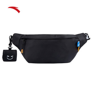 安踏饼干人mr.friendly联名腰包2022新款户外运动斜挎包192228133