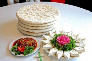 纯手工锅盔传统工艺制作陕西长武锅盔特产包邮关中锅盔非乾县锅盔