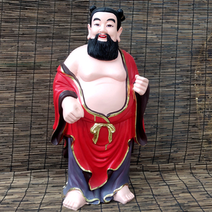 道教赤脚大仙神像26寸金仙树脂佛像铜像家用供奉镇宅摆件70厘米