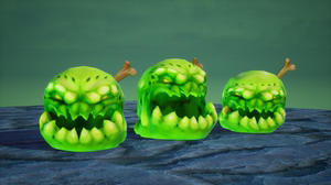 卡通 史莱姆 粘液 怪物 角色 虚幻4 ue4 stylized fantasy slime