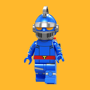 兼容乐高积木人仔xl019 铁人28号fx日本动漫电影人物模型拼装人偶