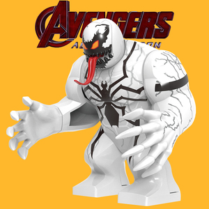 兼容乐高1831血清反毒液共生体大人偶儿童拼插装积木益智男玩具