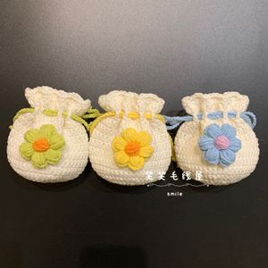 毛线零钱包成品