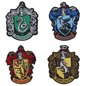 哈利波特刺绣贴周边徽章布贴补丁贴鹰徽衣服贴袖章肩章胸章学院风