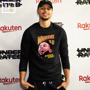 秋冬新款勇士队30号萌神库里头像圆领加绒卫衣学生运动篮球外套