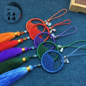 手工编织车挂件出入平安